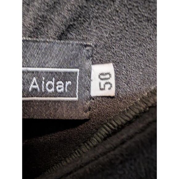 Cleo Aidar Black Short Dress Sheer Long Sleeve Semi-Formal Plus Size EU 50 US 20 - Picture 5 of 13